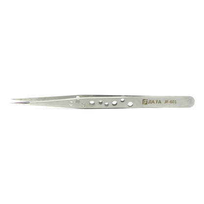 JIAFA JF-601 High-strength Straight Tip Tweezers(Silver) - Tweezers by JIAFA | Online Shopping UK | buy2fix