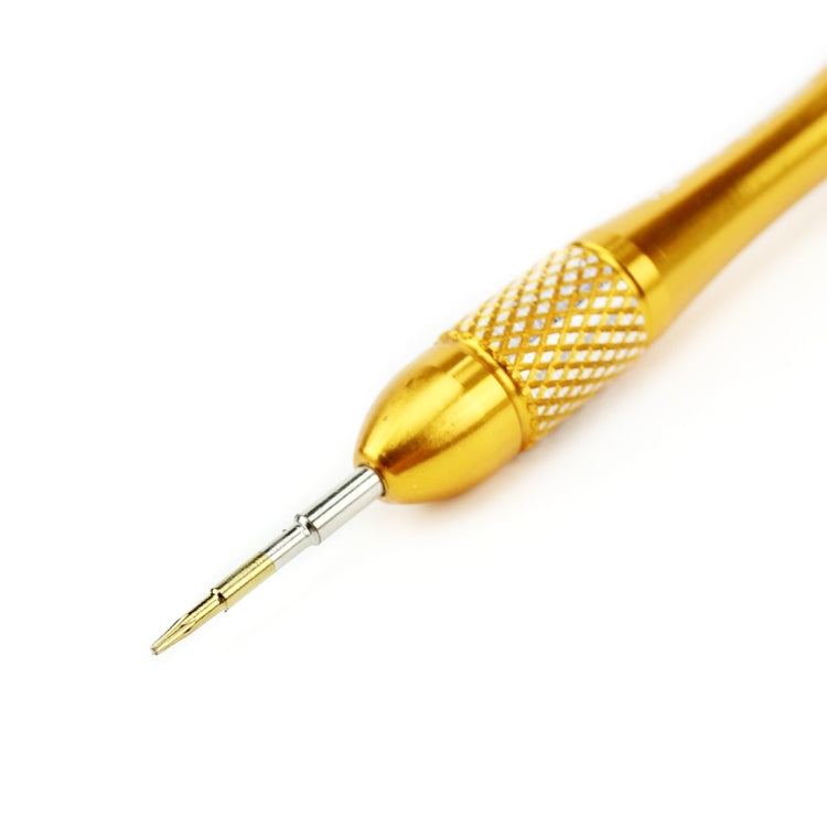 JIAFA JF-338-T2 Torx T2 Mobile Phone Repair Screwdriver(Gold) - Screwdriver by JIAFA | Online Shopping UK | buy2fix