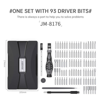 JAKEMY JM-8176 106 in 1 Watch Mobile Phone Disassembly and Repair Tool Kit - Screwdriver Set by JAKEMY | Online Shopping UK | buy2fix