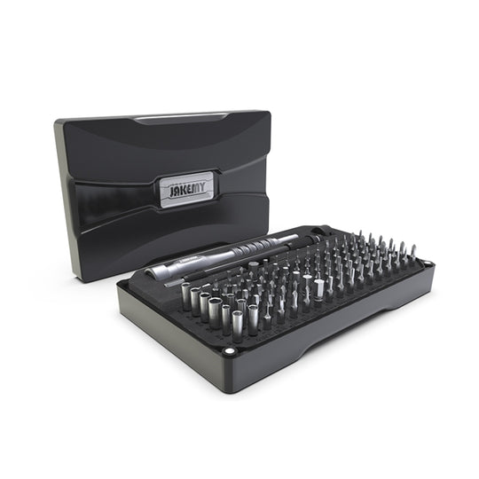 JAKEMY JM-8177 106-in-1-Schraubendreher-Bit-Kopf-Verlängerungsstange Multifunktionales Kombinations-Reparaturwerkzeug-Set