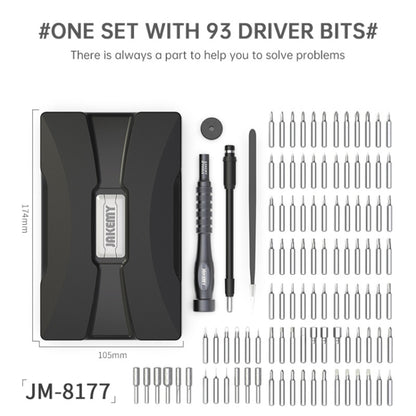JAKEMY JM-8177 106 in 1 Screwdriver Bit Head Extension Rod Multi-functional Combination Repair Tool Set - Screwdriver Set by JAKEMY | Online Shopping UK | buy2fix