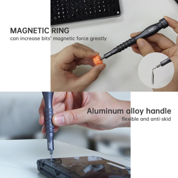 JAKEMY JM-8177 106 in 1 Screwdriver Bit Head Extension Rod Multi-functional Combination Repair Tool Set - Screwdriver Set by JAKEMY | Online Shopping UK | buy2fix