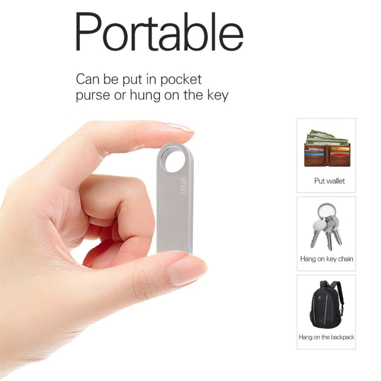 16GB Metal USB 2.0 Flash Disk by buy2fix