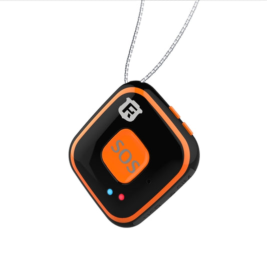 REACHFAR V28 Necklace Style GSM Mini LBS WiFi AGPS Tracker SOS Communicator(Black) - Personal Tracker by REACHFAR | Online Shopping UK | buy2fix