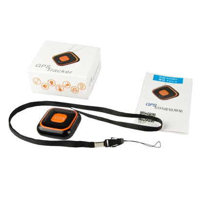 REACHFAR V28 Necklace Style GSM Mini LBS WiFi AGPS Tracker SOS Communicator(Black) - Personal Tracker by REACHFAR | Online Shopping UK | buy2fix