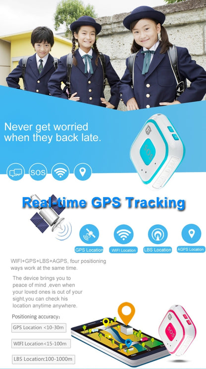 REACHFAR V28 Necklace Style GSM Mini LBS WiFi AGPS Tracker SOS Communicator(Black) - Personal Tracker by REACHFAR | Online Shopping UK | buy2fix