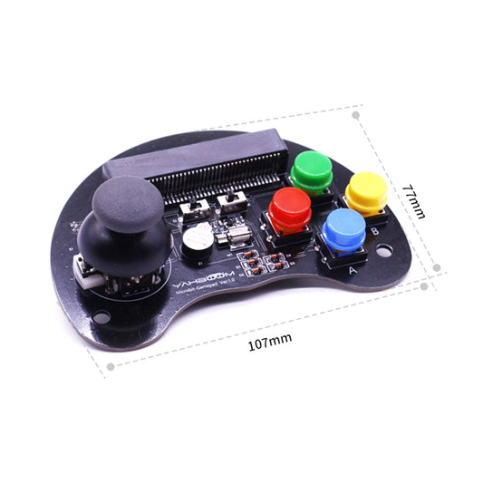 Yahboom Microbit  Basic Game Handle Board, Compatible with Micro:bit V2/1.5 Board, without Micro:bit V2/1.5 Board - Boards & Shields by YAHBOOM | Online Shopping UK | buy2fix