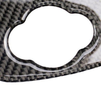 Car F Chassis Cigarette Lighter Cover Panel Carbon Fiber Decorative Sticker for BMW Mini Cooper F55 / F56 / F57 by buy2fix