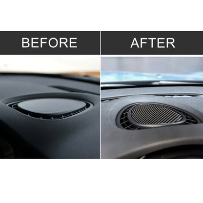 Car F Chassis Instrumentation Console Panel Carbon Fiber Decorative Sticker for BMW Mini Cooper JCW One F56 / F55 / F54 by buy2fix