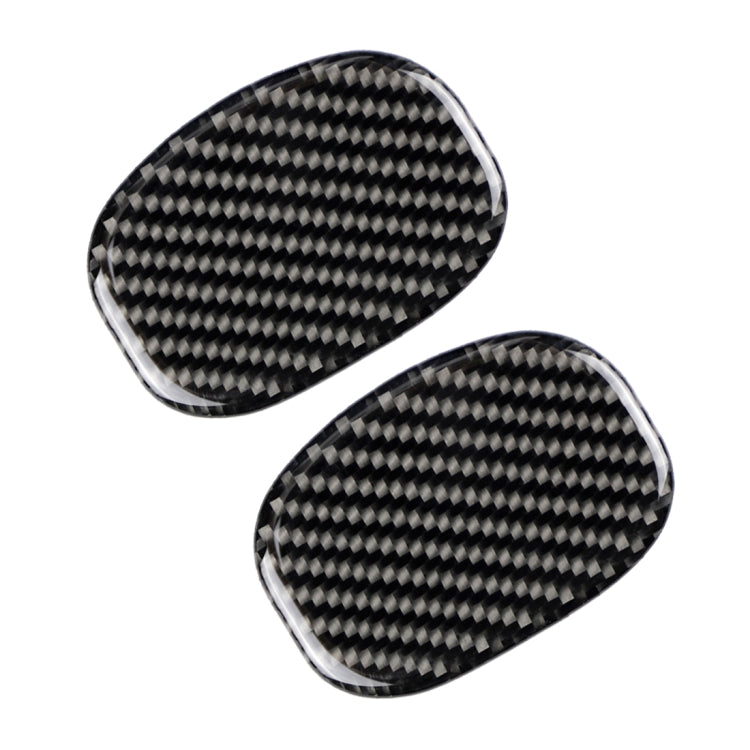 Car Seat Back Handle Carbon Fiber Decorative Sticker for BMW Mini Cooper F55 / F56 by buy2fix