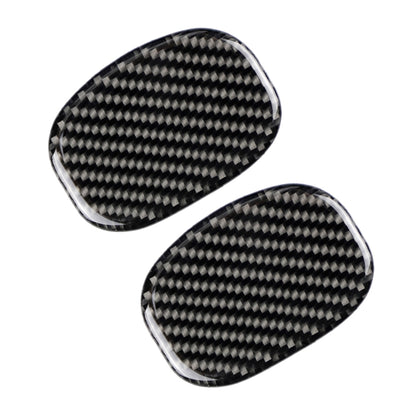 Car Seat Back Handle Carbon Fiber Decorative Sticker for BMW Mini Cooper F55 / F56 by buy2fix
