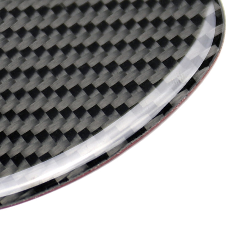 Car Seat Back Handle Carbon Fiber Decorative Sticker for BMW Mini Cooper F55 / F56 by buy2fix