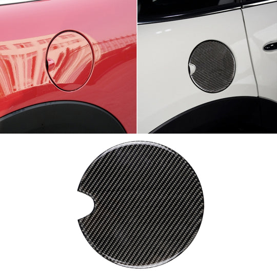 Car Fuel Tank Cover Carbon Fiber Decorative Sticker for BMW Mini Cooper R50 / R52 / R55 / R56 / R57 / R58 / R59 / R60 / R61 / F55 / F56