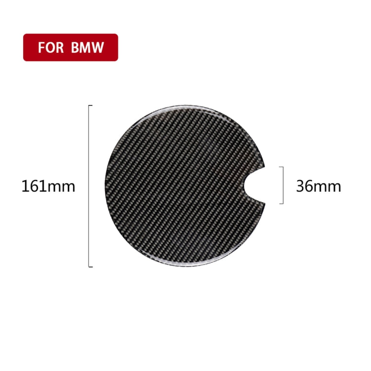 Car Fuel Tank Cover Carbon Fiber Decorative Sticker for BMW Mini Cooper R50 / R52 / R55 / R56 / R57 / R58 / R59 / R60 / R61 / F55 / F56 by buy2fix