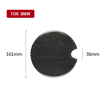 Car Fuel Tank Cover Carbon Fiber Decorative Sticker for BMW Mini Cooper R50 / R52 / R55 / R56 / R57 / R58 / R59 / R60 / R61 / F55 / F56 by buy2fix