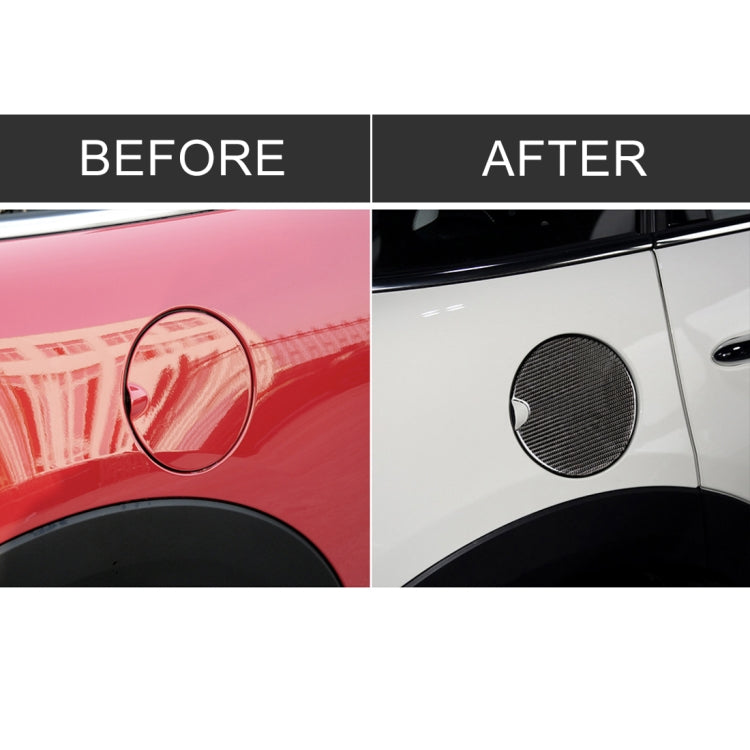 Car Fuel Tank Cover Carbon Fiber Decorative Sticker for BMW Mini Cooper R50 / R52 / R55 / R56 / R57 / R58 / R59 / R60 / R61 / F55 / F56 by buy2fix
