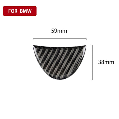 Car Steering Wheel Carbon Fiber Decorative Sticker for BMW Mini R53 / R55 / R57 / R58 / R59 / R60 / R50 / R52 / F55 / F56 by buy2fix