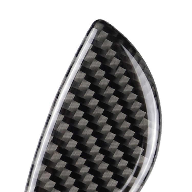 2 PCS R / F Universal Car Door Handle Carbon Fiber Decorative Sticker for BMW Mini R55 / R56 / R60 / R61 / F55 / F54 / F60 by buy2fix