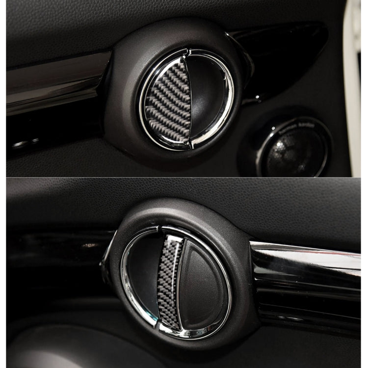 4 PCS Car F Chassis Door Handle Carbon Fiber Decorative Sticker for BMW Mini Cooper Clubman Countryman F55 / F54 / F60 - Car Interior Mouldings by buy2fix | Online Shopping UK | buy2fix