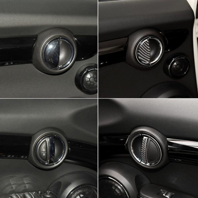4 PCS Car F Chassis Door Handle Carbon Fiber Decorative Sticker for BMW Mini Cooper Clubman Countryman F55 / F54 / F60 - Car Interior Mouldings by buy2fix | Online Shopping UK | buy2fix