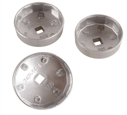 901 65mm 14 Flute Aluminum Oil Filter Wrench Socket Remover Tool for Camry / Nissan Bluebird / Toyota A8 by buy2fix