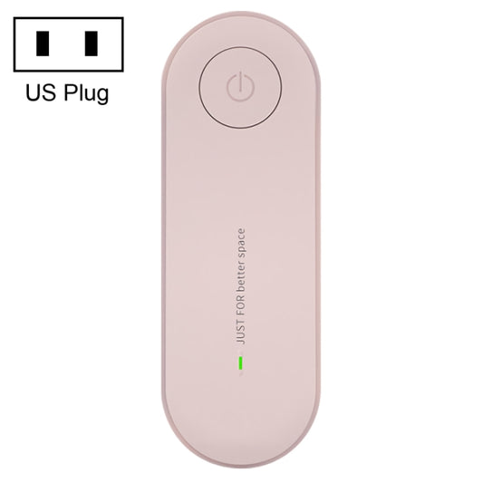 Mini Household Wireless Ultrasonic Deodorizer Vacuum Cleaner Dust Mite Controller, US Plug(Pink) - Ultrasonic Cleaner by buy2fix | Online Shopping UK | buy2fix