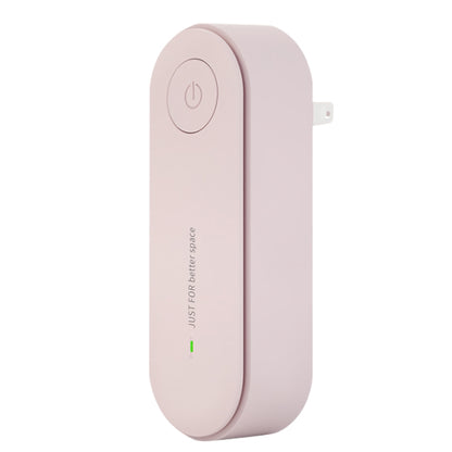 Mini Household Wireless Ultrasonic Deodorizer Vacuum Cleaner Dust Mite Controller, US Plug(Pink) - Ultrasonic Cleaner by buy2fix | Online Shopping UK | buy2fix