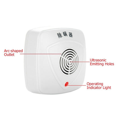 Household Wireless Ultrasonic Mites Removal Instrument Bed Vacuum Cleaner Mites Removal and Sterilization, US Plug(White) - Ultrasonic Cleaner by buy2fix | Online Shopping UK | buy2fix
