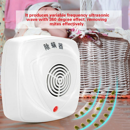 Household Wireless Ultrasonic Mites Removal Instrument Bed Vacuum Cleaner Mites Removal and Sterilization, US Plug(White) - Ultrasonic Cleaner by buy2fix | Online Shopping UK | buy2fix