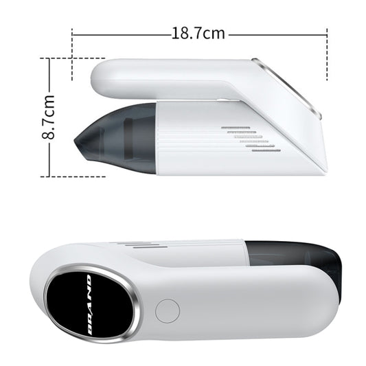 Portable Hand-held Folding Vacuum Cleaner (White) - Vacuum Cleaner by buy2fix | Online Shopping UK | buy2fix