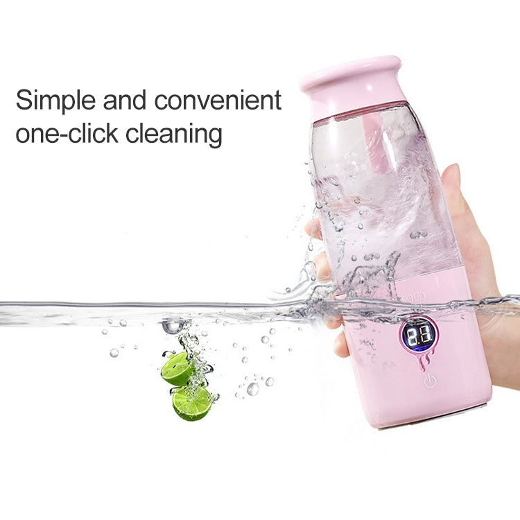 Vitamer USB Mini Portable Juicer Juice Blender Lemon Fruit Squeezers Reamers Bottle (Pink) - Electric juicers by buy2fix | Online Shopping UK | buy2fix