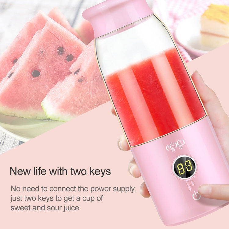 Vitamer USB Mini Portable Juicer Juice Blender Lemon Fruit Squeezers Reamers Bottle (Pink) - Electric juicers by buy2fix | Online Shopping UK | buy2fix