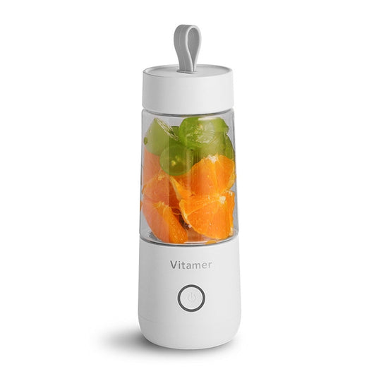 Vitamer USB Mini presse-agrumes portable mélangeur de jus citron presse-fruits alésoirs bouteille (blanc)