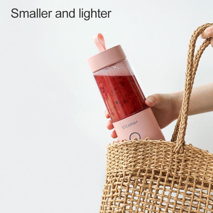 Vitamer USB Mini Portable Juicer Juice Blender Lemon Fruit Squeezers Reamers Bottle (White) - Electric juicers by buy2fix | Online Shopping UK | buy2fix