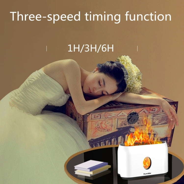 USB Simulation Flame Humidifier (Grey) - Air Purifiers & Accessories by Xiaomi | Online Shopping UK | buy2fix