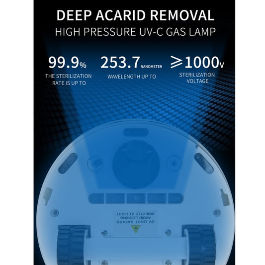 HY-02 UV Intelligent Sterilization Disinfection Mite Removal Robot Acarus Killing Machine - Robot Vacuum Cleaner by buy2fix | Online Shopping UK | buy2fix