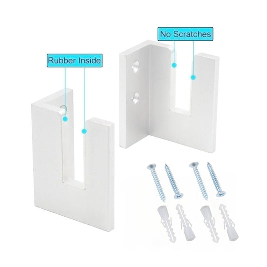 YX002 1 Pair Four-Wheel Skateboard Wall Mount Bracket - Accessories & Parts by buy2fix | Online Shopping UK | buy2fix