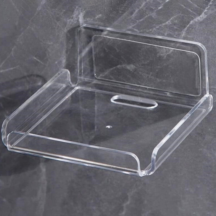 YX007 2 / Pack Acrylic Wall Hanger Holder - Shelf & Hooks by buy2fix | Online Shopping UK | buy2fix