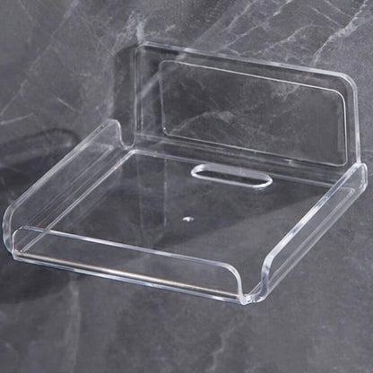 YX007 2 / Pack Acrylic Wall Hanger Holder - Shelf & Hooks by buy2fix | Online Shopping UK | buy2fix