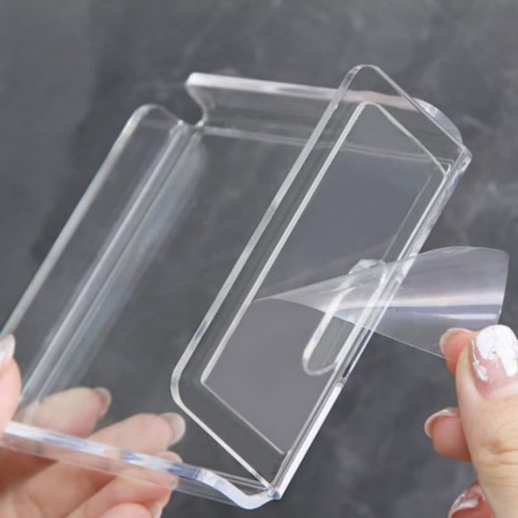 YX007 2 / Pack Acrylic Wall Hanger Holder - Shelf & Hooks by buy2fix | Online Shopping UK | buy2fix