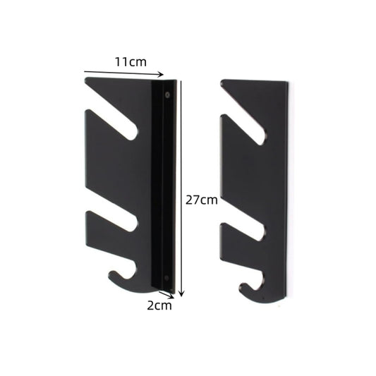 YX018 1 Pair Four-Wheel Skateboard Wall Mount Bracket - Accessories & Parts by buy2fix | Online Shopping UK | buy2fix