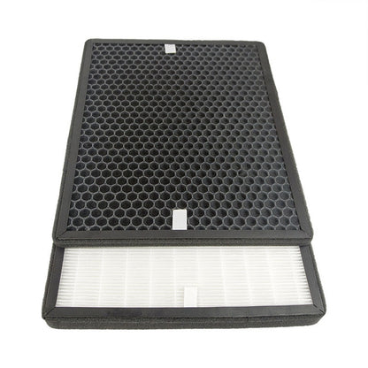 For LUFTMED D300 Air Purifier Replacement Filter Element HEPA + Activated Carbon Screen Strainer Set - Air Purifiers Parts by buy2fix | Online Shopping UK | buy2fix