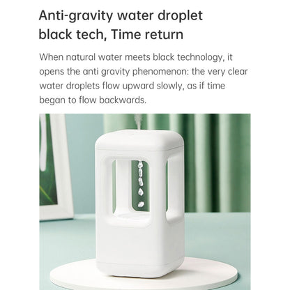 W08 Anti-Gravity Water Drop Humidifier Home Desktop Sprayer (White) - Air Purifiers & Accessories by buy2fix | Online Shopping UK | buy2fix