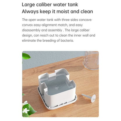 W08 Anti-Gravity Water Drop Humidifier Home Desktop Sprayer (White) - Air Purifiers & Accessories by buy2fix | Online Shopping UK | buy2fix