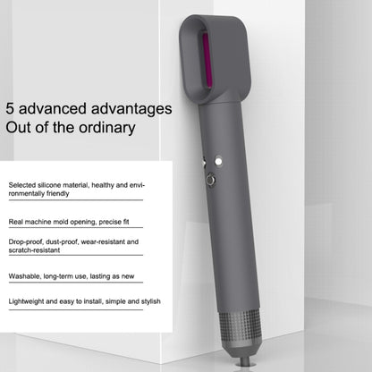 For Dyson Airwrap Hair Modeling Dryer Shockproof Silicone Case (Silver) - Hair Dryers & Accessories by buy2fix | Online Shopping UK | buy2fix