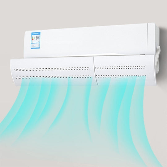 Chambre à coucher murale bébé universel anti-soufflage droit climatisation pare-brise déflecteur de vent carénage, version de mise à niveau creuse