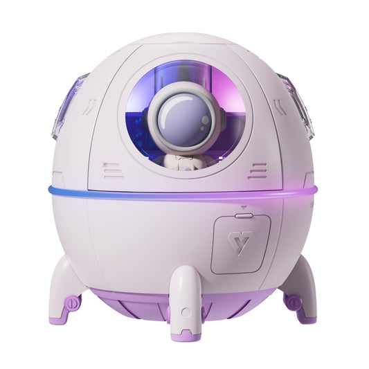 Lunar Type-C Desktop Humidifier Ambient Lamp (Purple) - Air Purifiers & Accessories by buy2fix | Online Shopping UK | buy2fix
