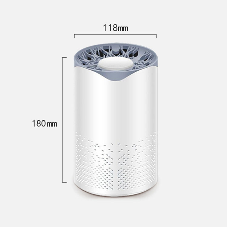 Portable Square UV Sterilization Anion Air Purifier Car Home Air Humidifier (White) - Air Purifiers & Accessories by buy2fix | Online Shopping UK | buy2fix