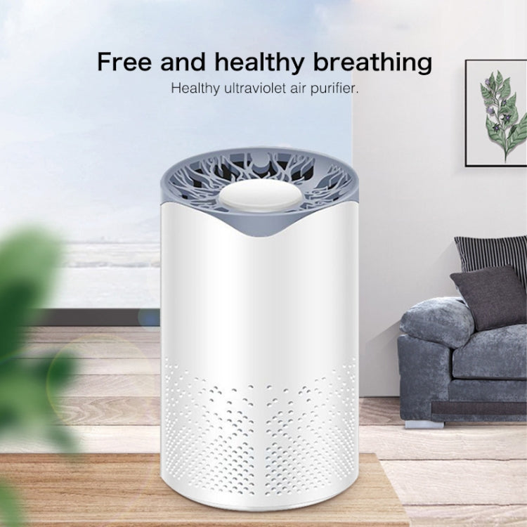 Portable Square UV Sterilization Anion Air Purifier Car Home Air Humidifier (White) - Air Purifiers & Accessories by buy2fix | Online Shopping UK | buy2fix