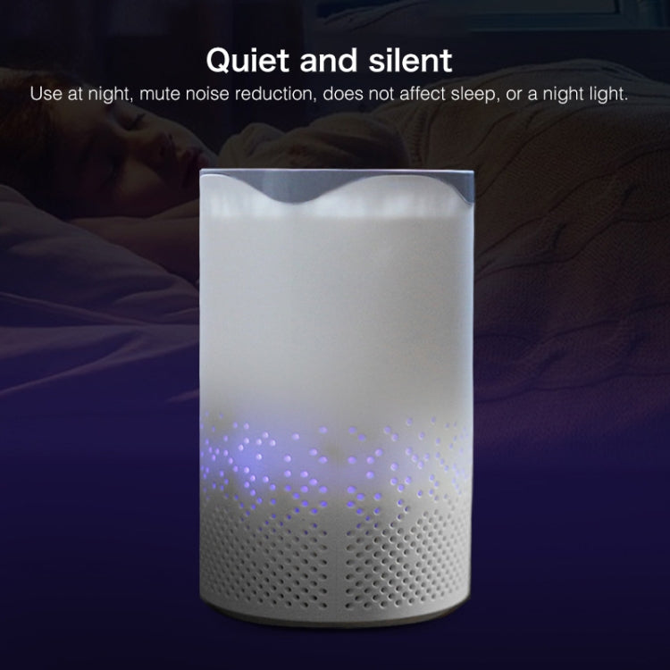 Portable Square UV Sterilization Anion Air Purifier Car Home Air Humidifier (White) - Air Purifiers & Accessories by buy2fix | Online Shopping UK | buy2fix